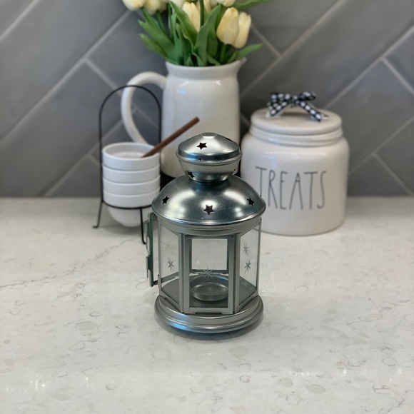 🚨 LAST CHANCE. 🚨 IKEA Rotera Brushed Silver Star Lantern. - Picture 4 of 5